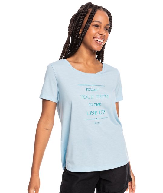 Roxy T-Shirt ROXY T-Shirt Chasing the Swell cool blue S günstig online kaufen
