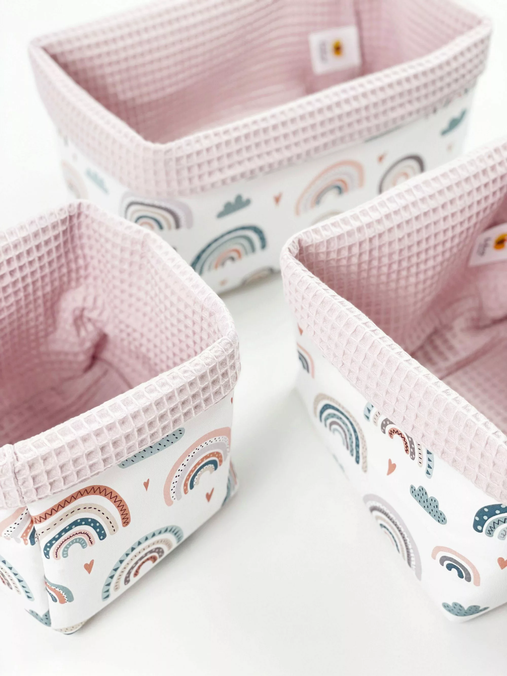 BABEES Aufbewahrungskorb Aufbewahrungskorb Wickeltisch Baby, Körbchen günstig online kaufen