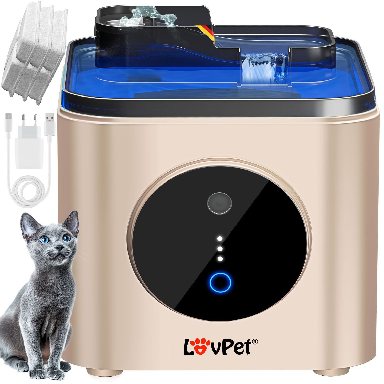 Lovpet Trinkbrunnen für Katzen & Haustiere günstig online kaufen