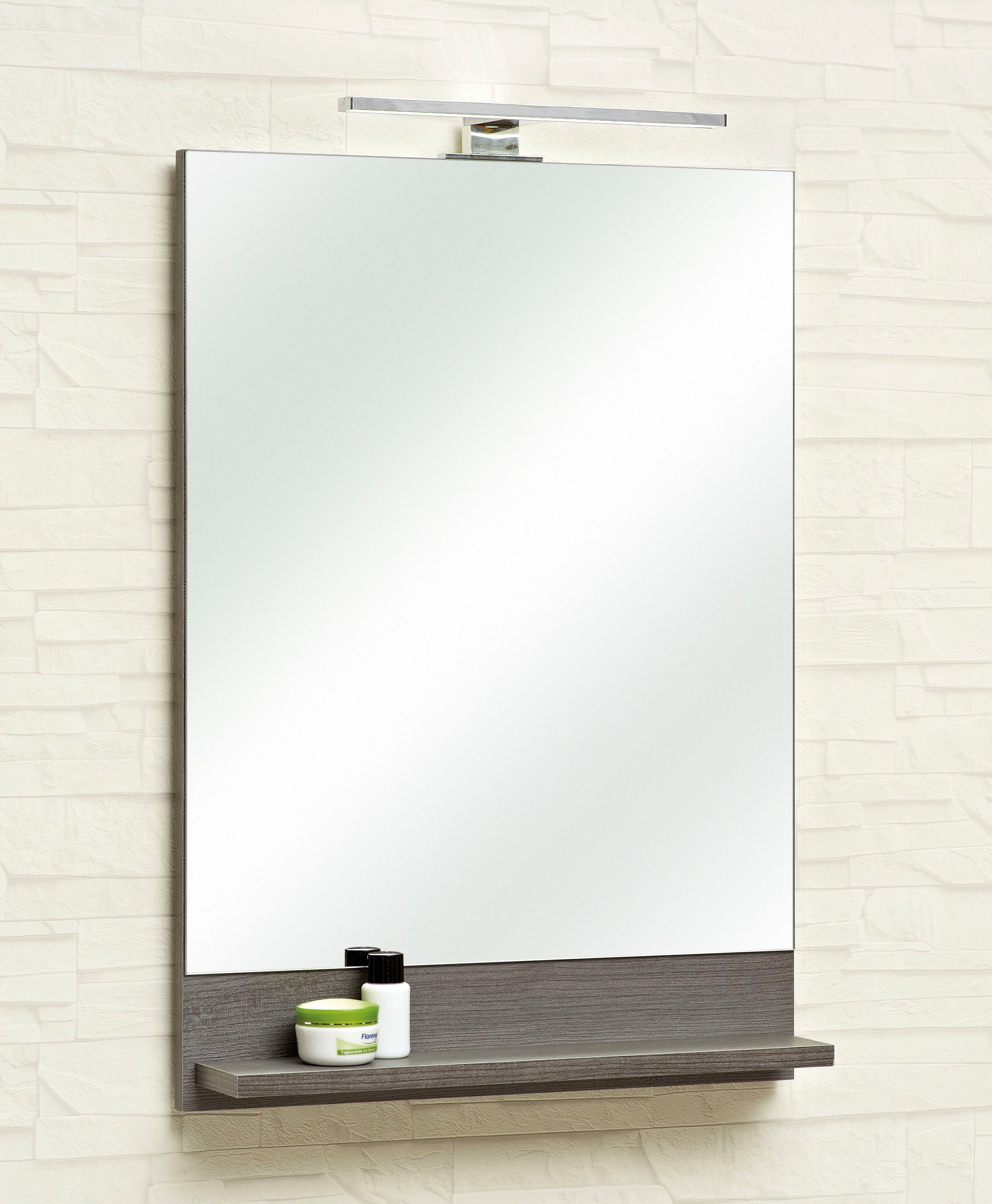 Saphir Badspiegel "Quickset Bad Flächenspiegel mit Ablage, 50 cm breit, ohn günstig online kaufen