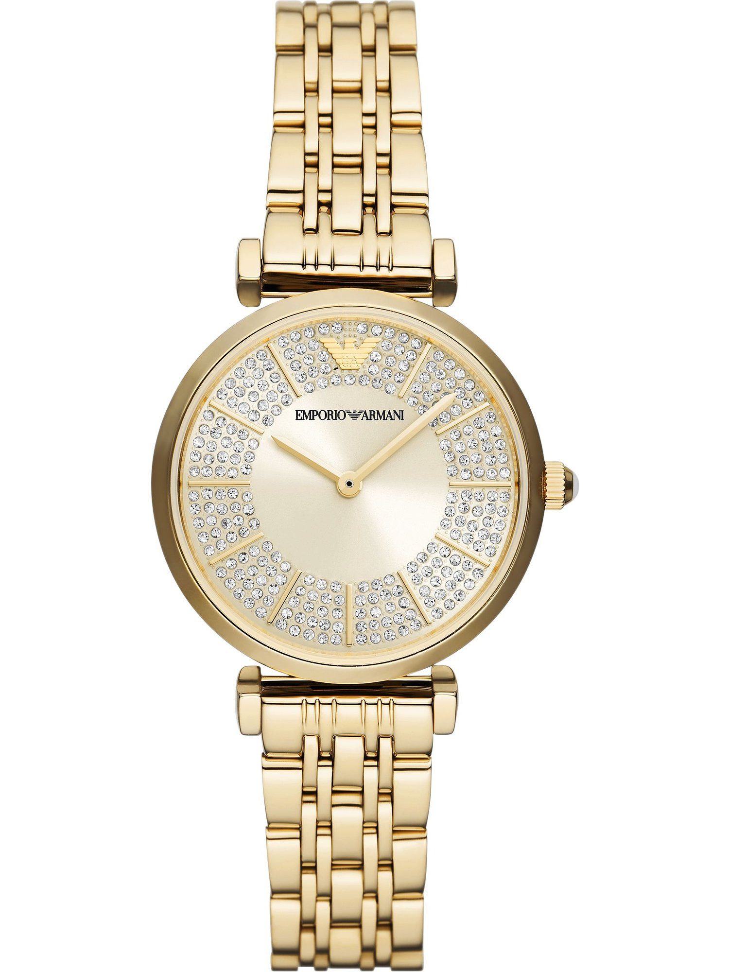 Emporio Armani Quarzuhr Emporio Armani Damen-Uhren günstig online kaufen