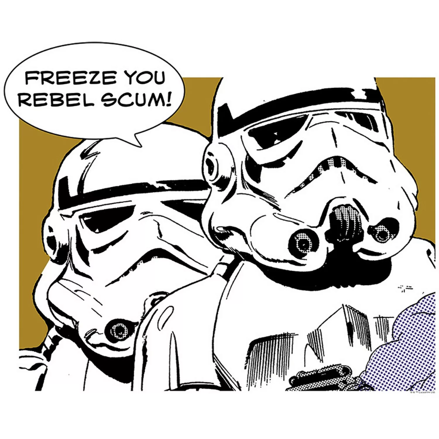 Komar Wandbild Star Wars Stormtroopers 50 x 40 cm günstig online kaufen