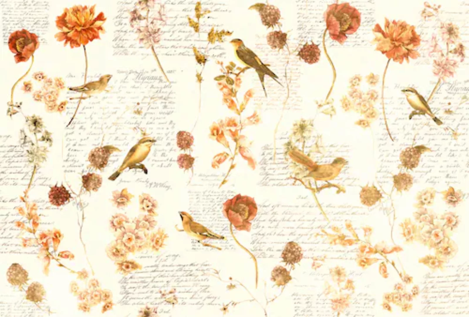 Architects Paper Fototapete »Atelier 47 Bird Poetry 1«, floral günstig online kaufen