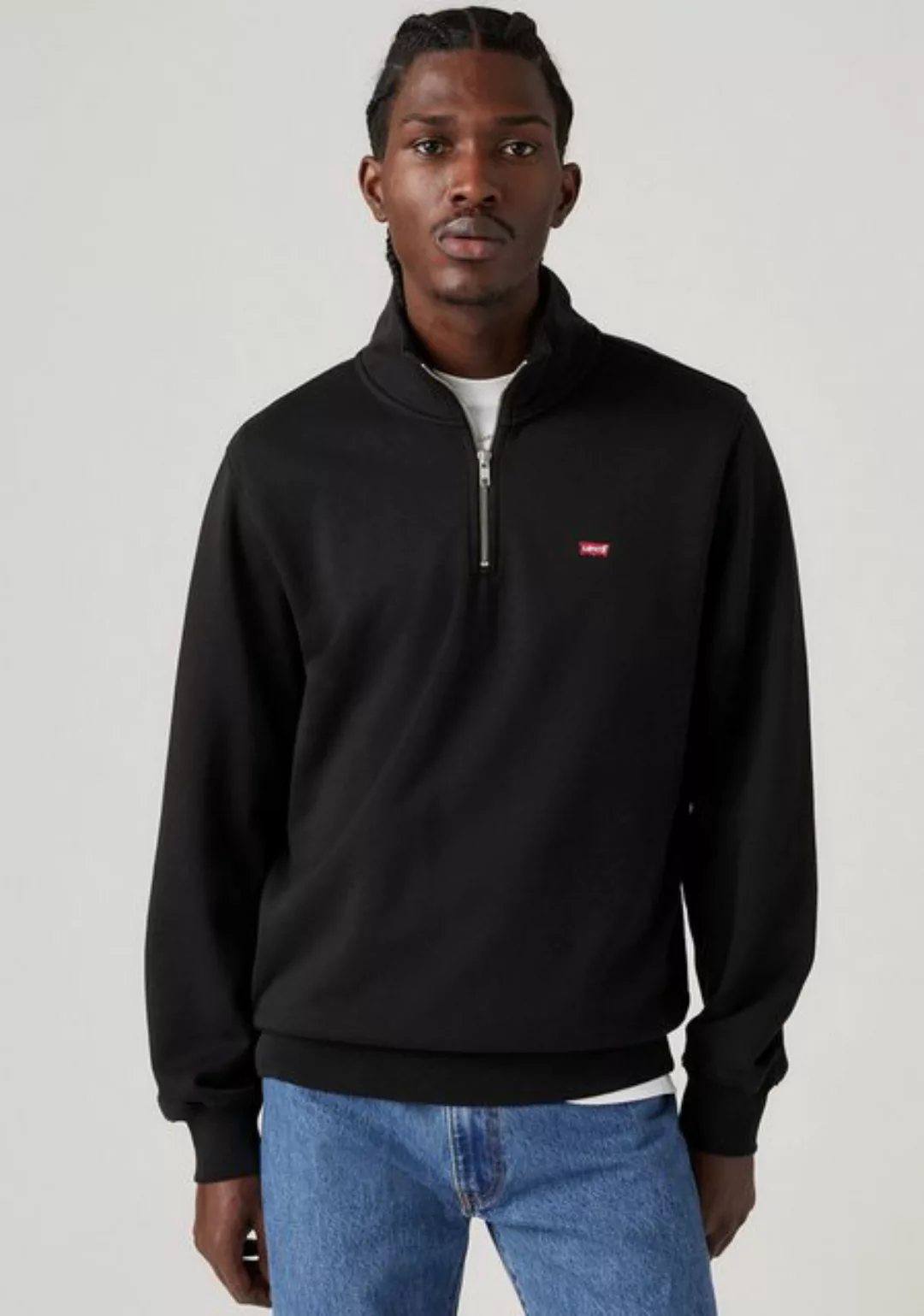 Levis Sweatshirt "ORIGINAL HM 1/4 ZIP" günstig online kaufen