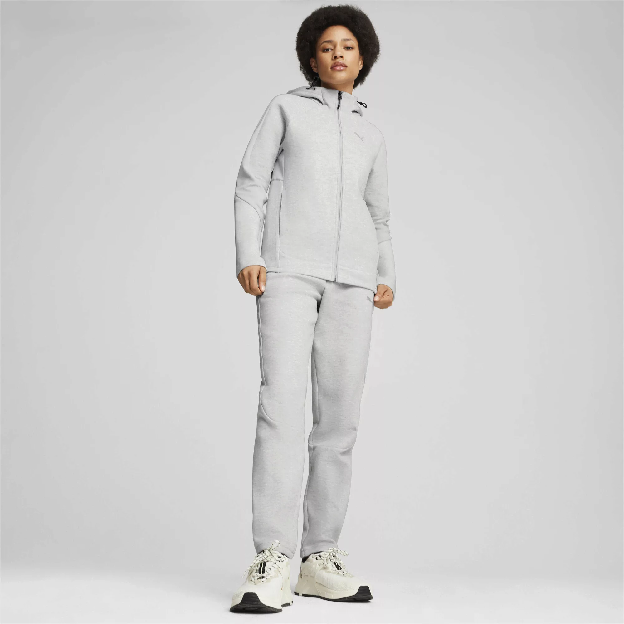 PUMA Sweatjacke "EVOSTRIPE Kapuzenjacke Damen" günstig online kaufen