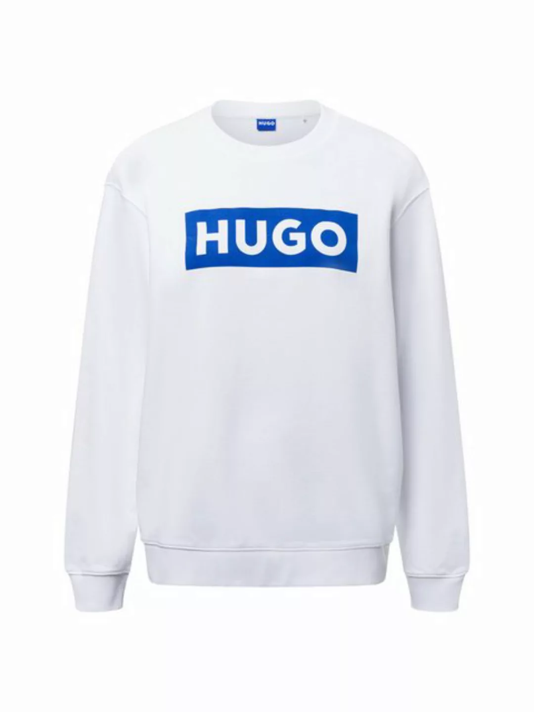 HUGO Blue Sweatshirt, mit Frontprint günstig online kaufen