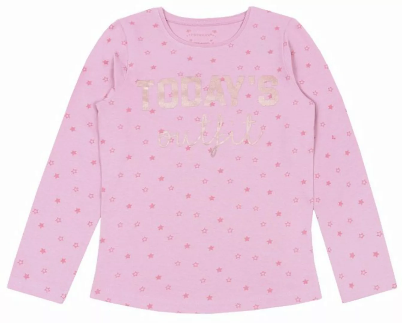 Sarcia.eu Langarmbluse Pinke Bluse sternegemustert 8-9 Jahre günstig online kaufen