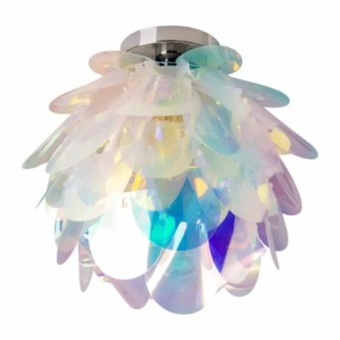 Näve Leuchten "Deckenleuchte ""Fora"" d: 40cm irisierend" transparent günstig online kaufen
