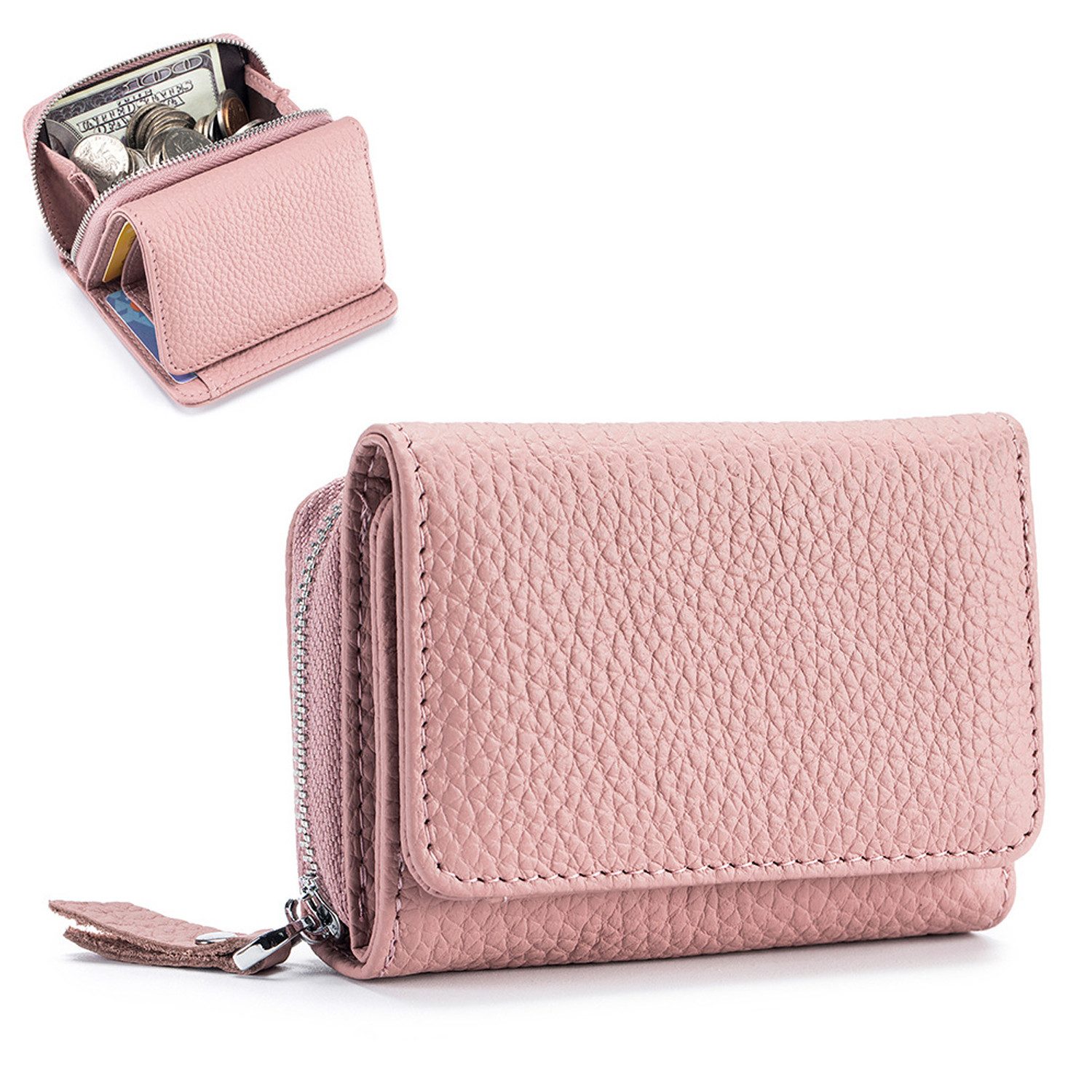 MODFU Geldbörse Kurz Handytasche Geldbeutel Münzfach günstig online kaufen