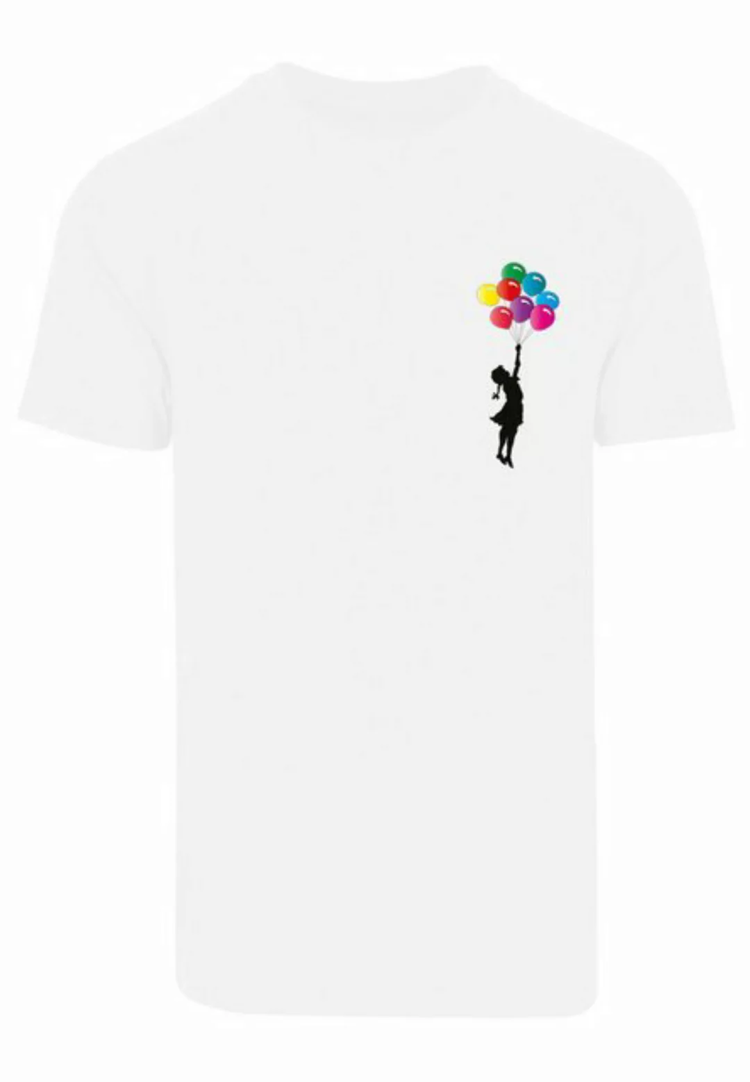 Merchcode T-Shirt Merchcode Damen Girl Floating Away T-Shirt (1-tlg) günstig online kaufen