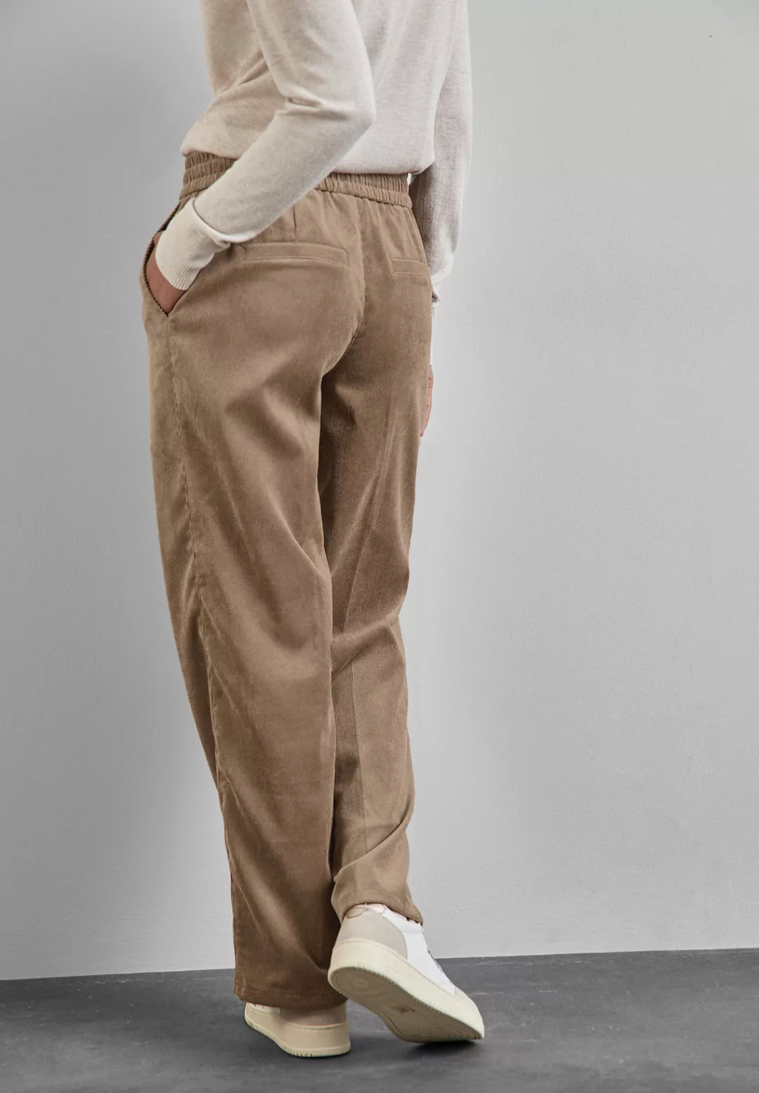 STREET ONE Cordhose High Waist günstig online kaufen