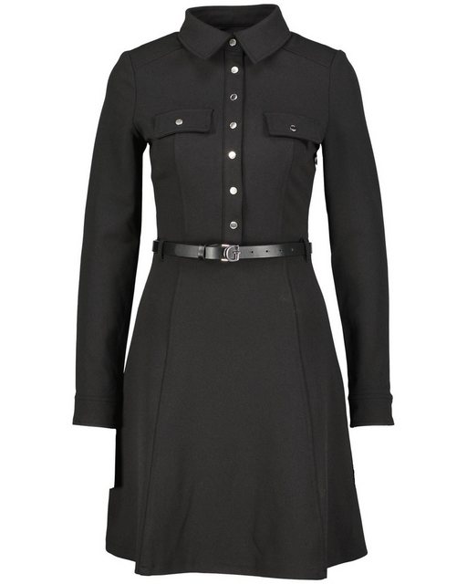 Guess Blusenkleid Damen Hemdblusenkleid ZAMA LS FLARE SHIRT DRESS (1-tlg) günstig online kaufen