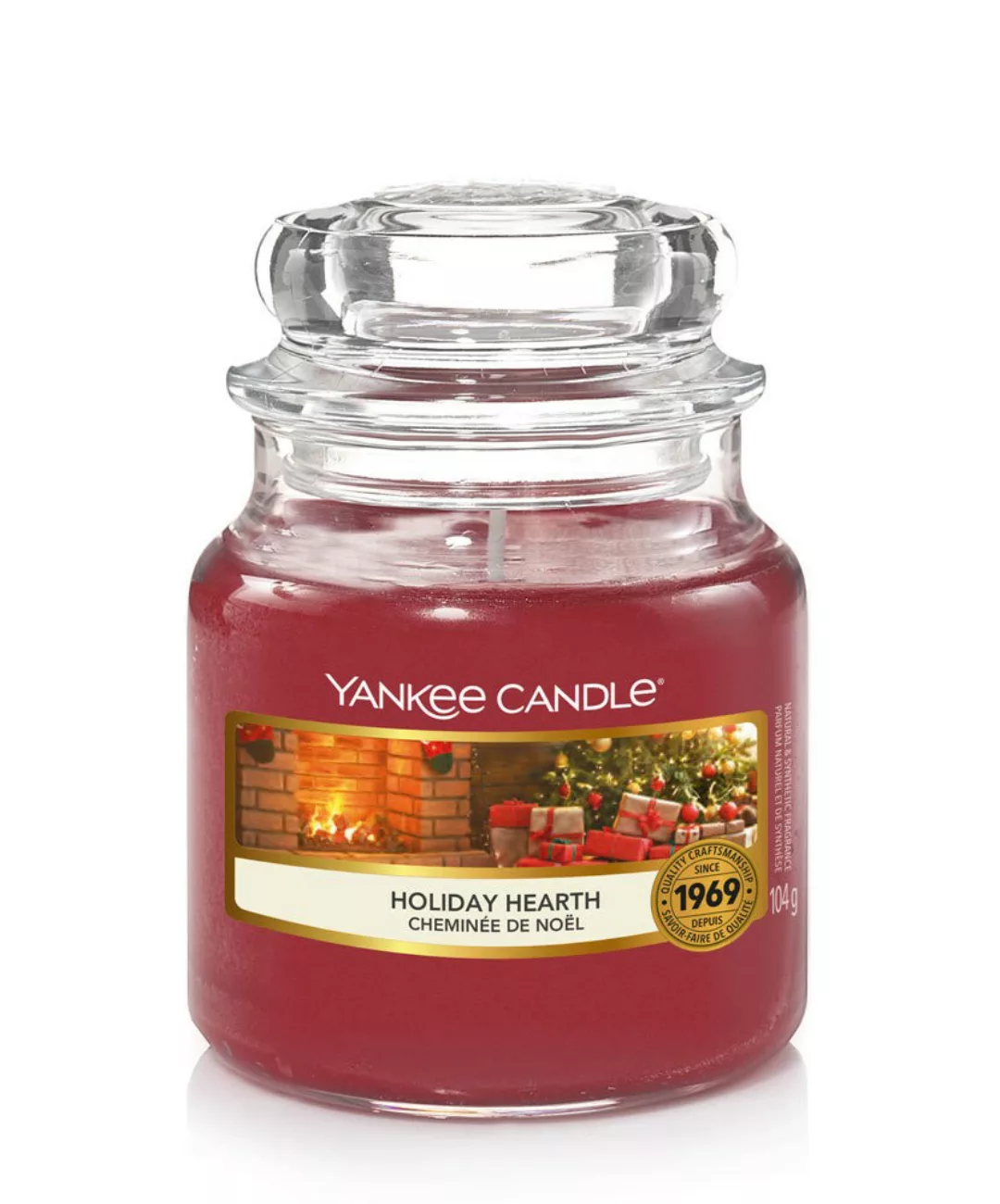 Yankee Candle Duftkerze Holiday Hearth 104 g günstig online kaufen