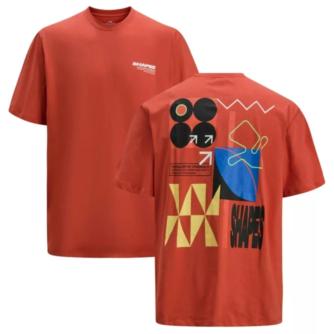 Jack&Jones T-Shirt mit Print auf Vorder- und Rückseite günstig online kaufen