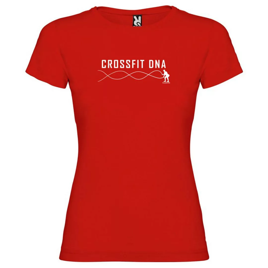 Kruskis Crossfit Dna Kurzärmeliges T-shirt S Red günstig online kaufen