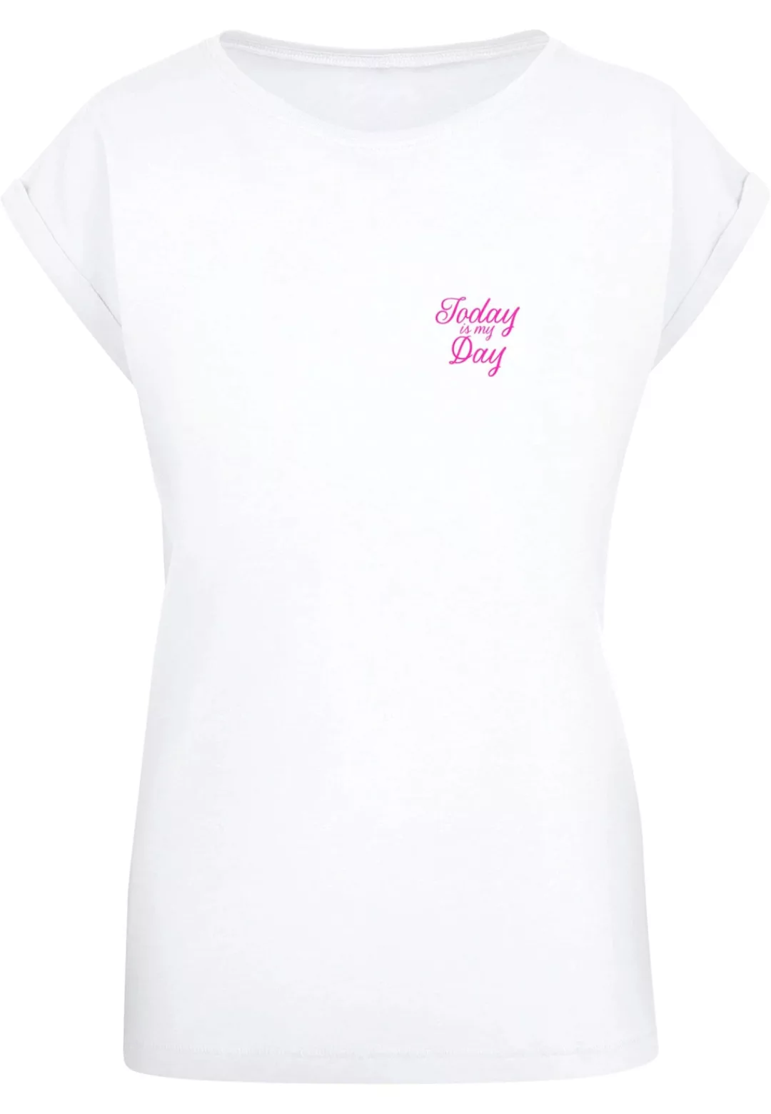 Merchcode T-Shirt "Merchcode Damen Ladies WD - 8 March Extended Shoulder Te günstig online kaufen