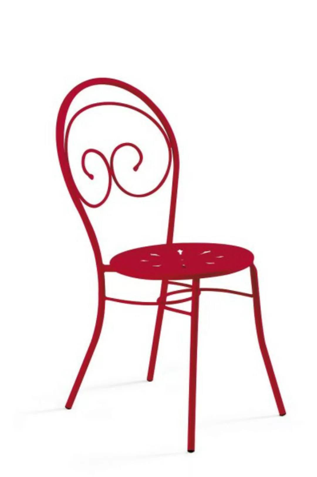 Stuhl Landhausstil Mimmo rot günstig online kaufen