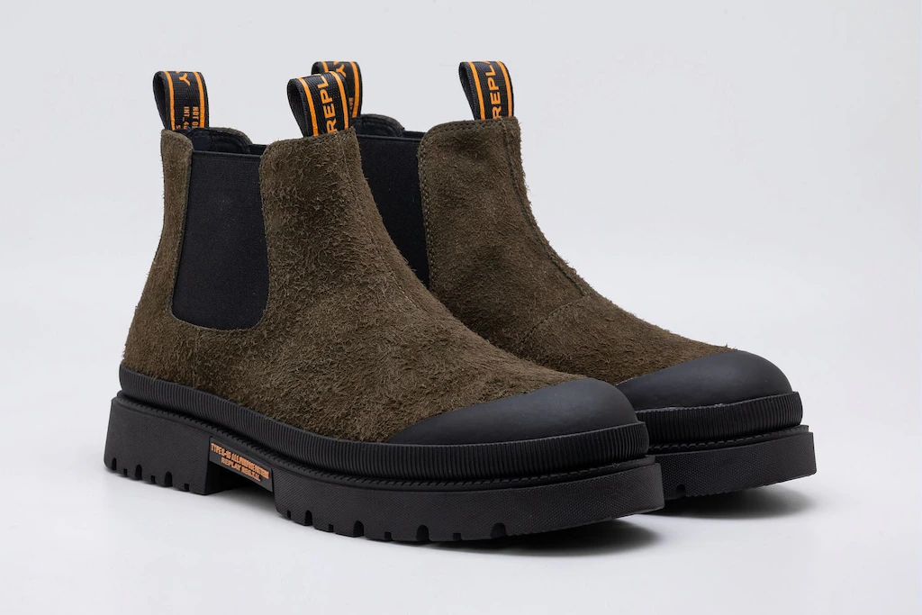 Replay Chelseaboots "SANDTOWN CHELSEA", Schlupfboots, Stiefelette, Blockabs günstig online kaufen