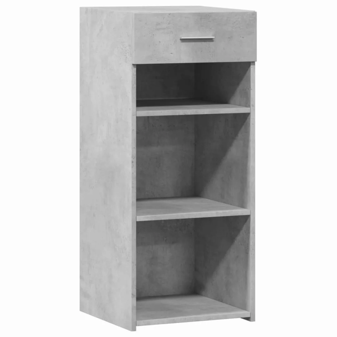 vidaXL Sideboard Sideboard Betongrau 40x42,5x93 cm günstig online kaufen
