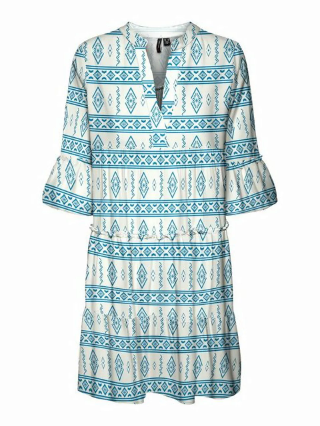 Vero Moda Tunikakleid VMDICTHE 3/4 TUNIC EXP mit Volant günstig online kaufen