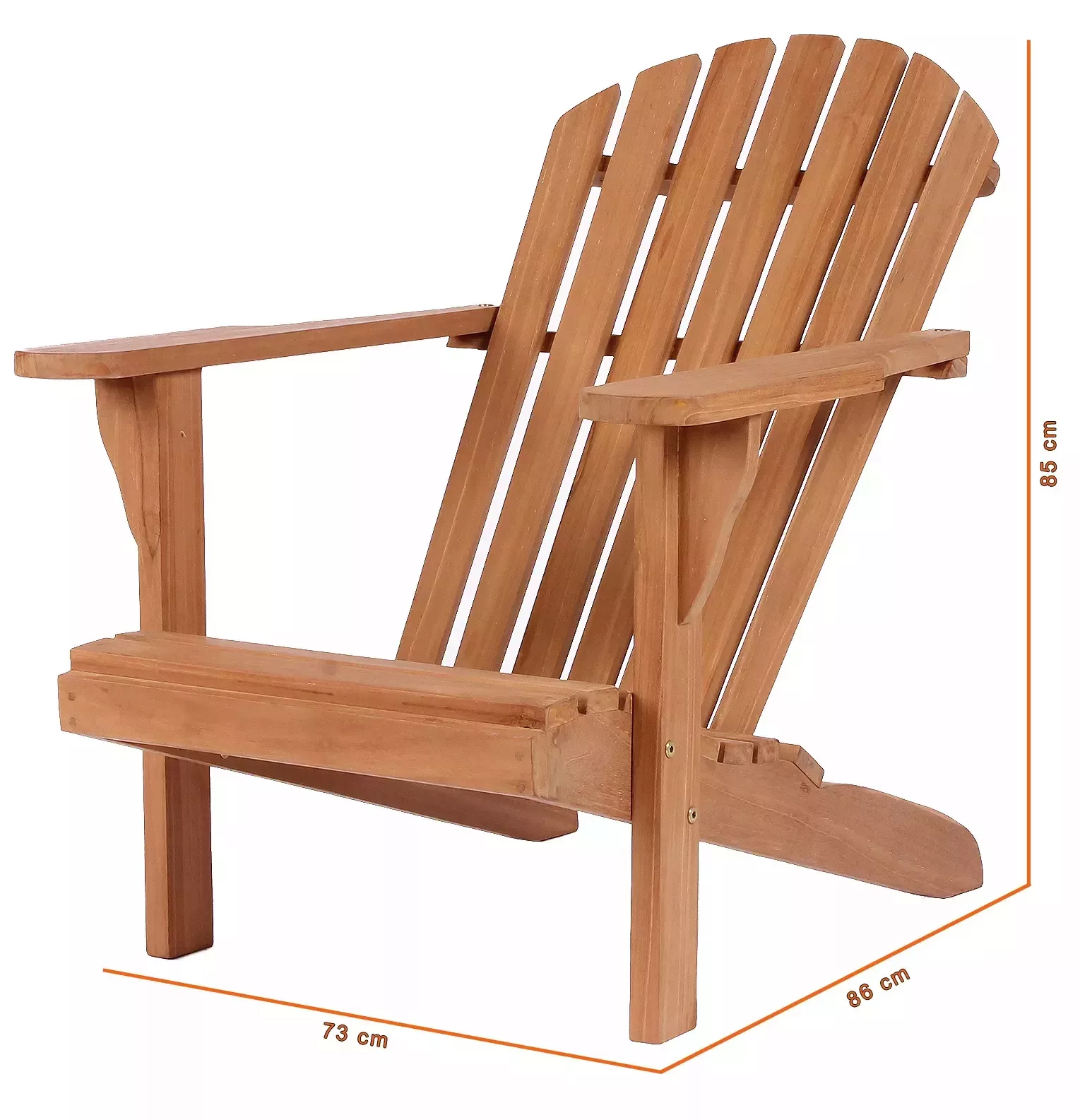 Liegesessel Adirondack Montreal Teak günstig online kaufen