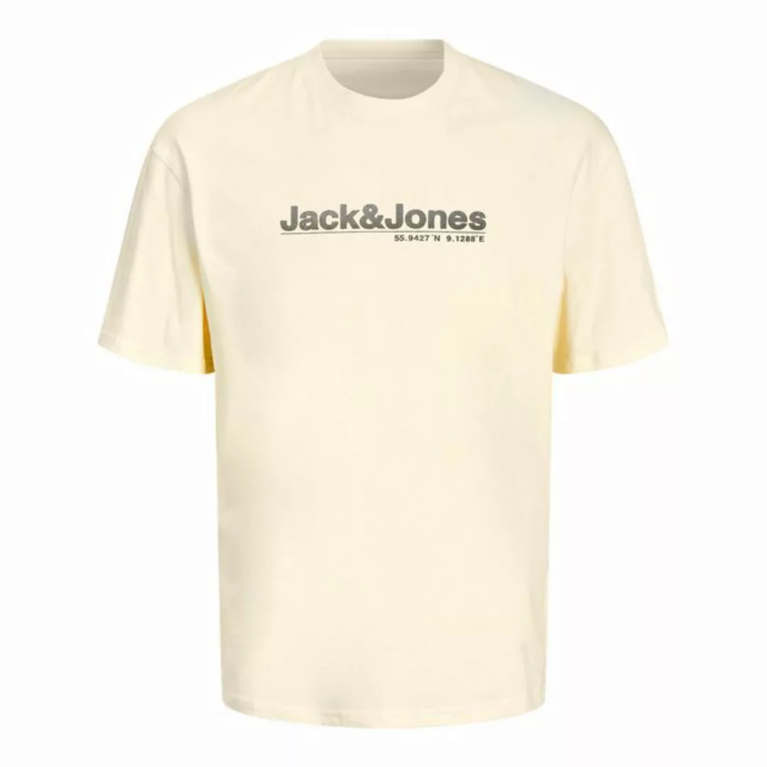 Jack & Jones T-Shirt Jcopuff SS Tee Crew Neck mit 3D Markenschriftzug günstig online kaufen