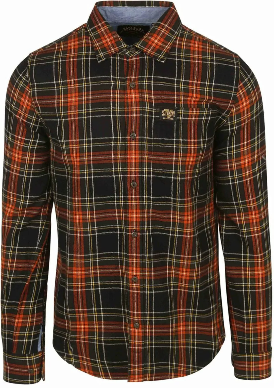 Superdry Langarmhemd "Organic Cotton Lumberjack Check Shirt" günstig online kaufen