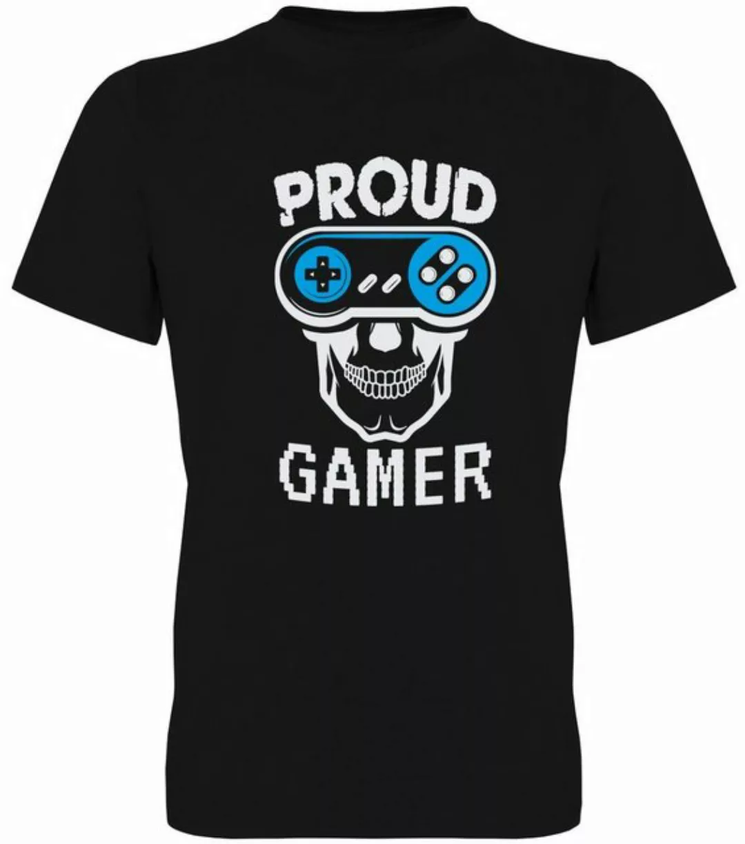 G-graphics T-Shirt Proud gamer Herren T-Shirt, mit Frontprint, mit Spruch / günstig online kaufen