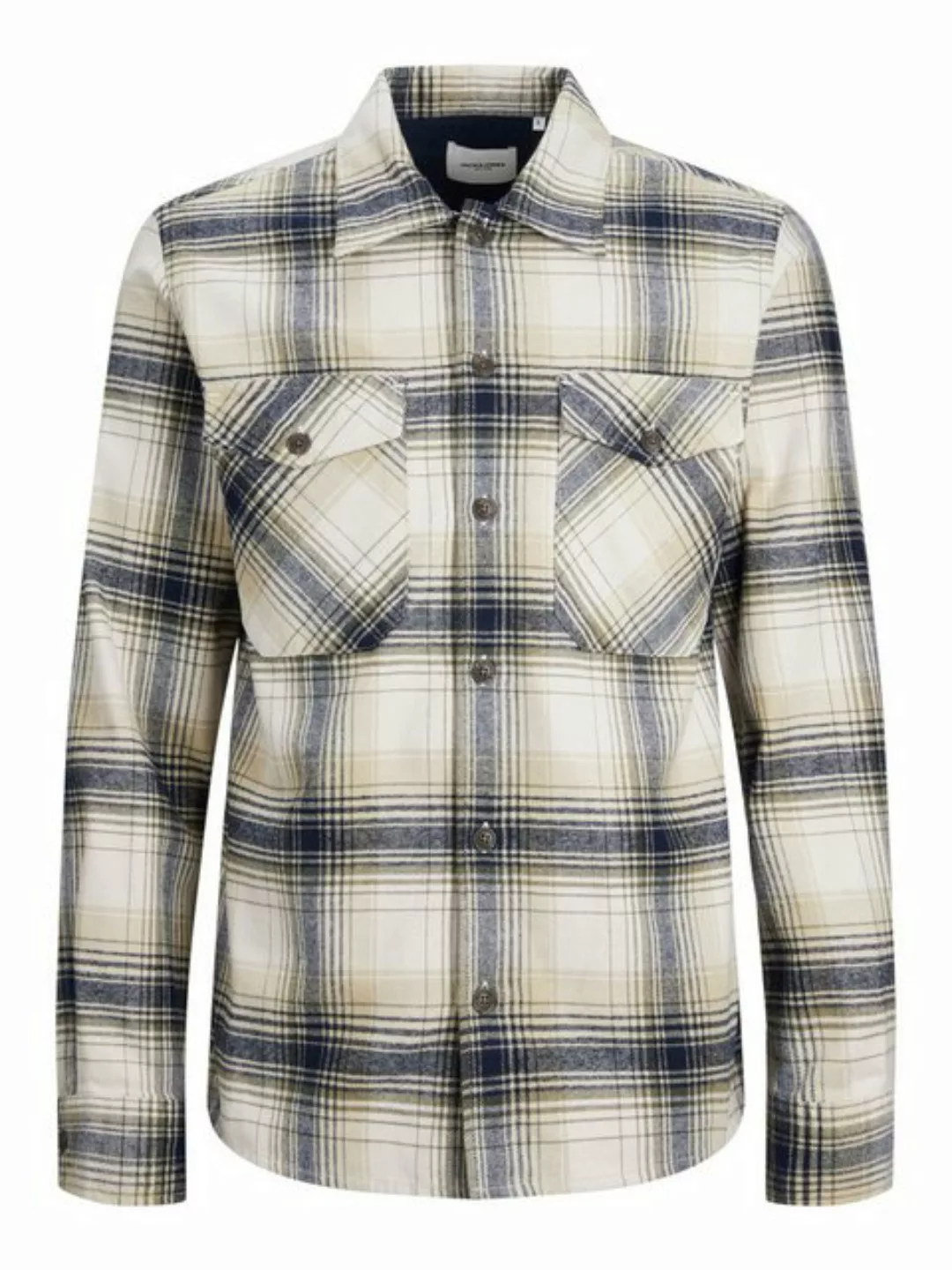 Jack & Jones Langarmhemd JJEEDDIE OVERSHIRT LS NOOS günstig online kaufen