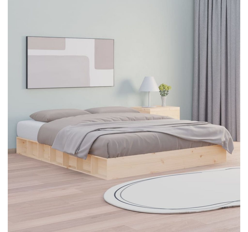 vidaXL Bett, Massivholzbett 180x200 cm günstig online kaufen