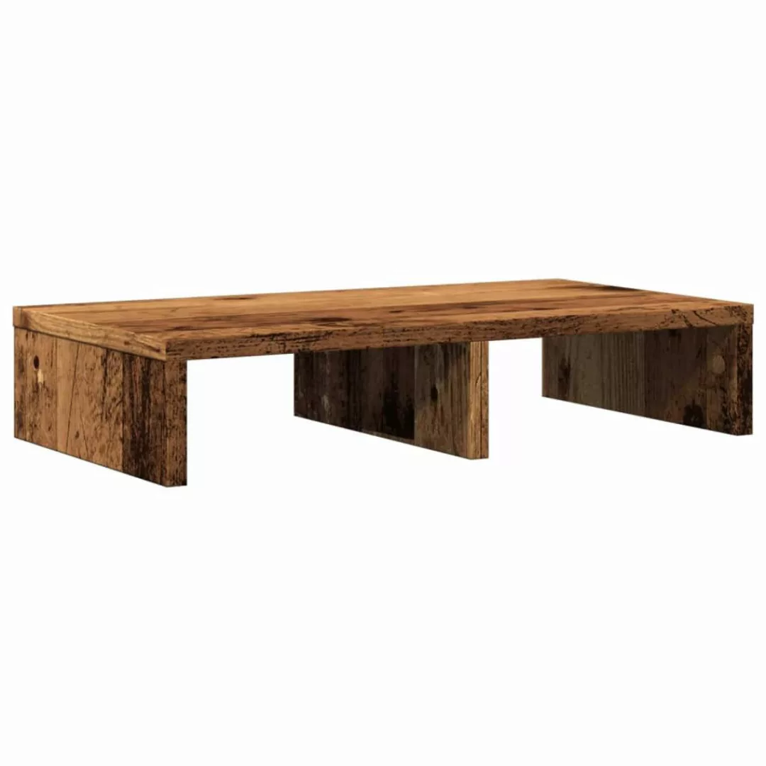 vidaXL Computertisch Monitorständer Altholz-Optik 50x27x10 cm günstig online kaufen