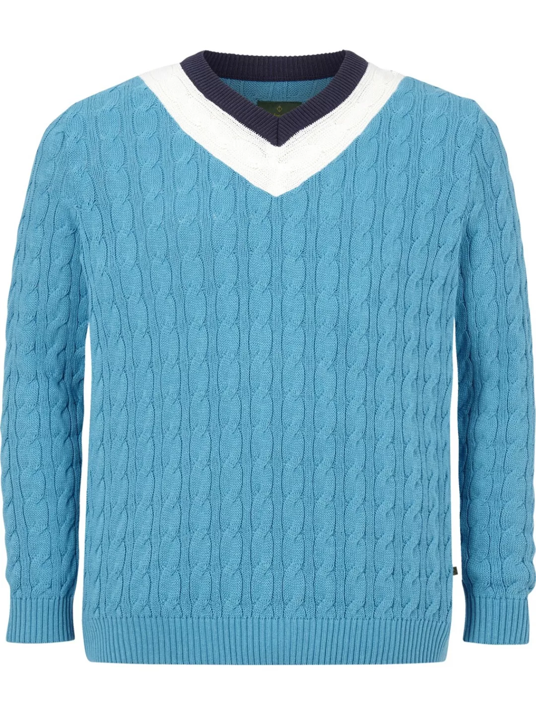 Charles Colby Strickpullover "Pullover EARL HAILY", im stylischen Zopfmuste günstig online kaufen