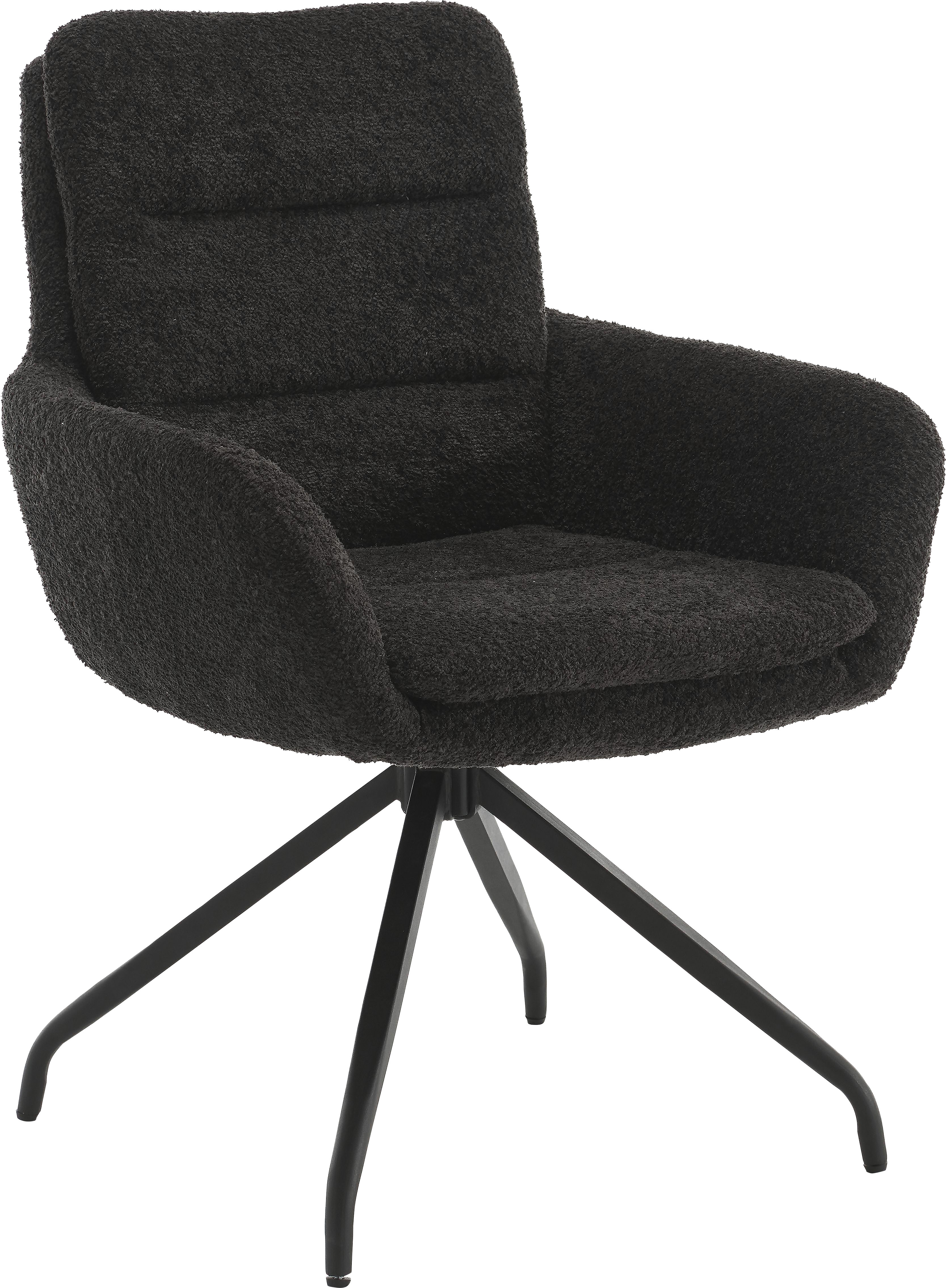 Home affaire Esszimmerstuhl "Taragona", (Set), 2 St., Boucle, mit unterschi günstig online kaufen