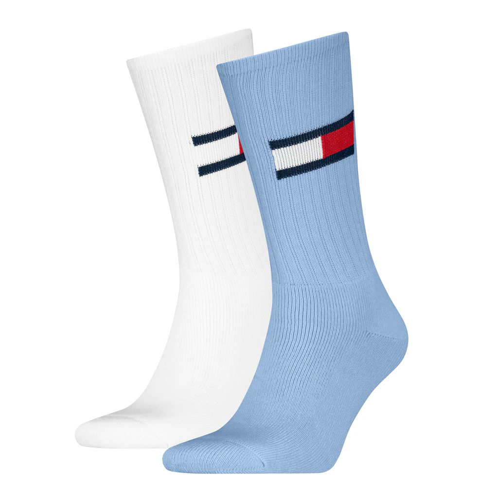 Tommy Hilfiger Socken "TH UNI TJ SOCK 2P FLAG", (2 Paar, 2 Paar), mit große günstig online kaufen