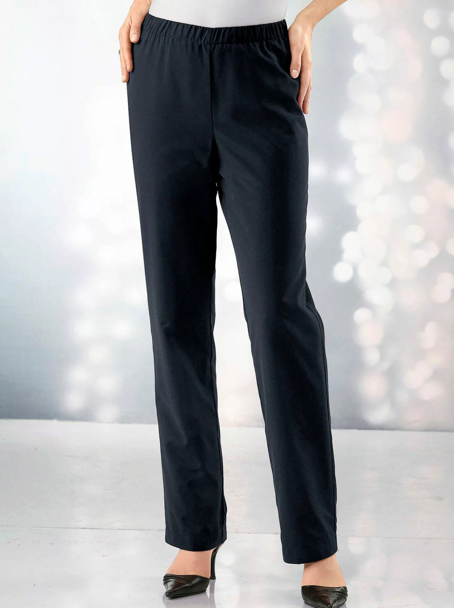 Sieh an! Jerseyhose Thermohose Innenbeinlänge ca. günstig online kaufen