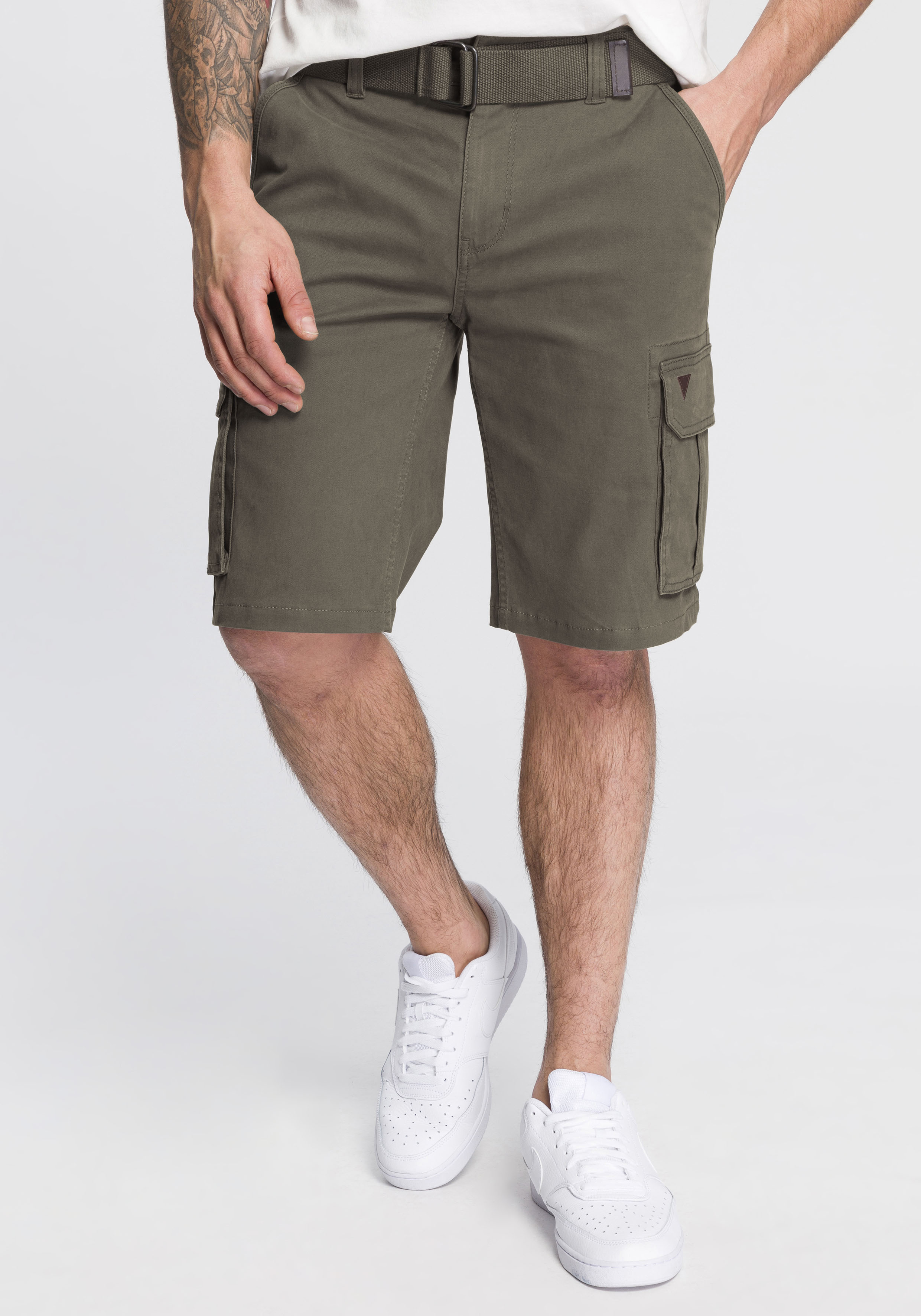 H.I.S Cargoshorts, (Set, 2 tlg., mit abnehmbarem Gürtel) günstig online kaufen