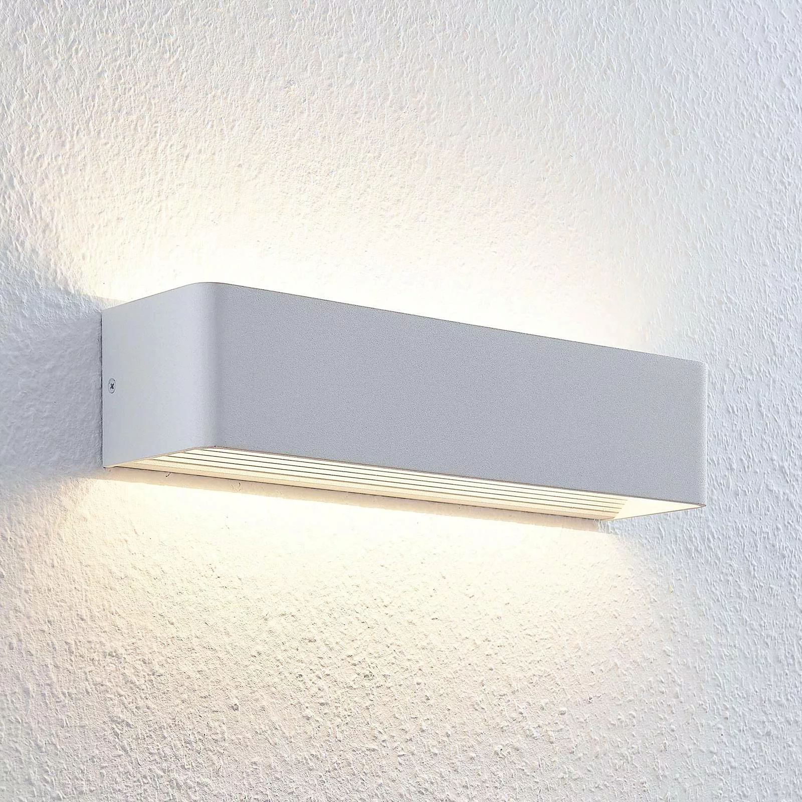 LED-Wandleuchte Lonisa, weiß, 37 cm günstig online kaufen