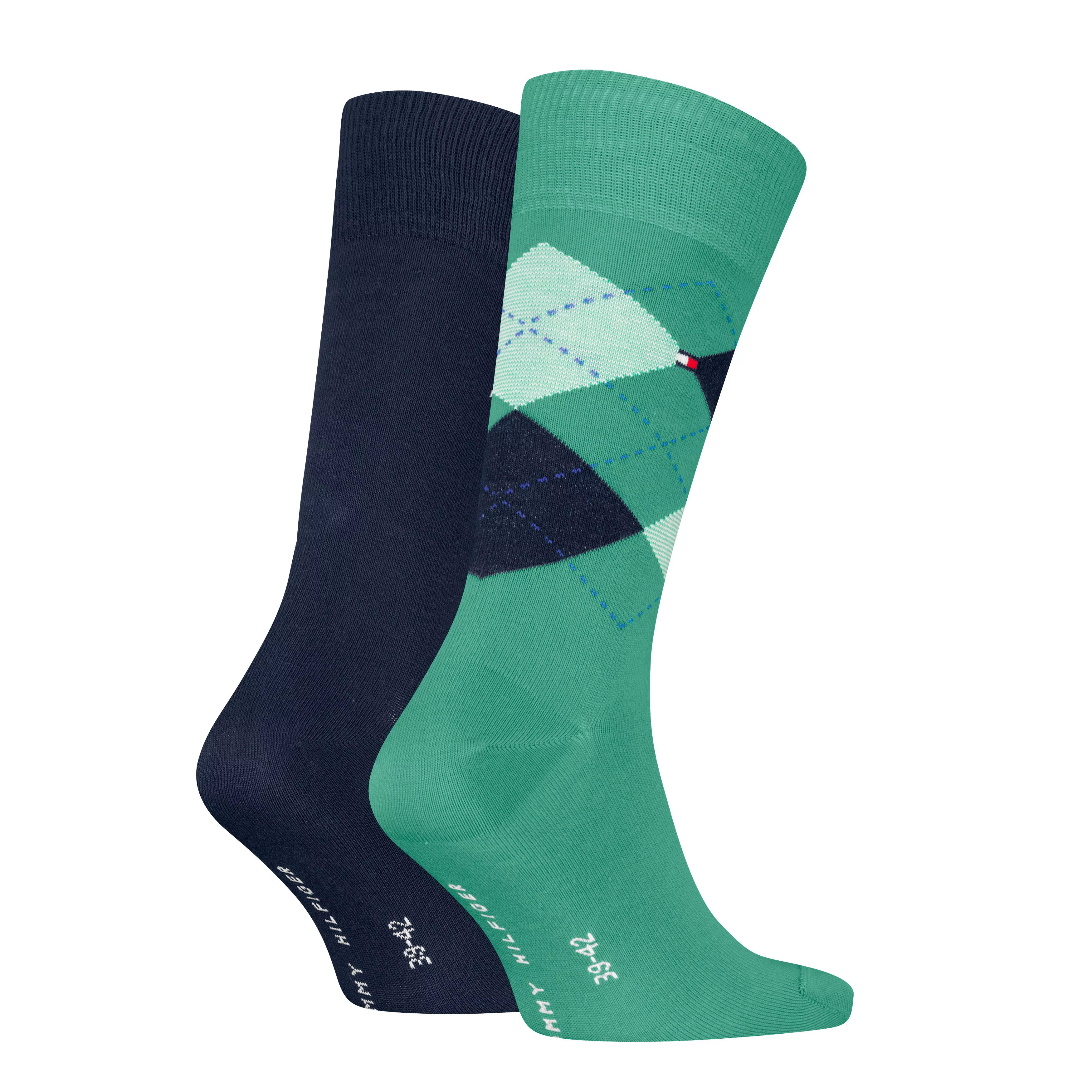 Tommy Hilfiger Socken "TH MEN SOCK CHECK 2P", (2 Paar, 2 Paar), mit klassis günstig online kaufen