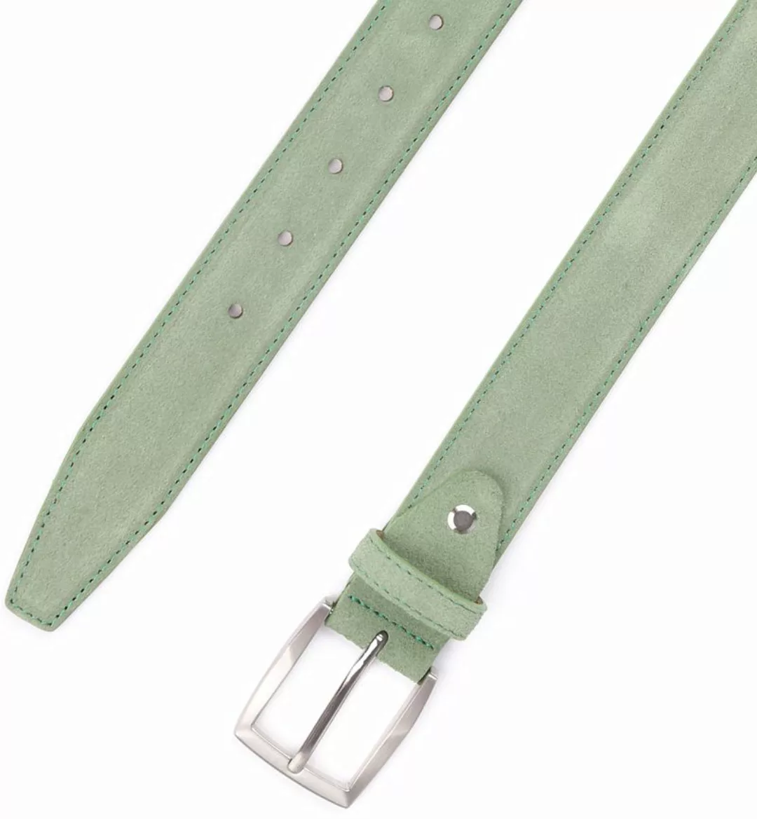 Suitable Ledergürtel Wildleder Grün - Größe 105 günstig online kaufen