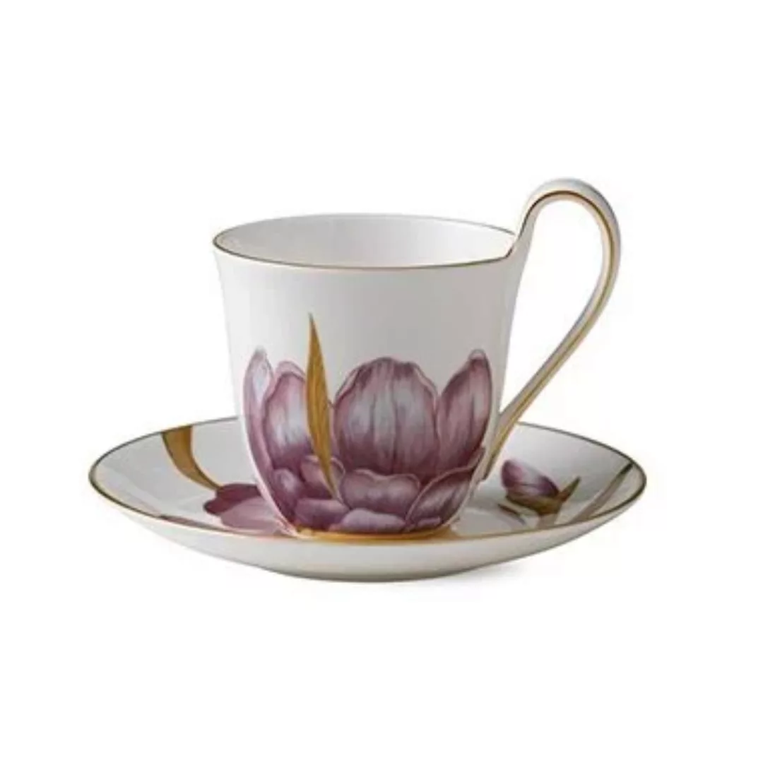 Flora Tasse mit Untertasse Iris günstig online kaufen