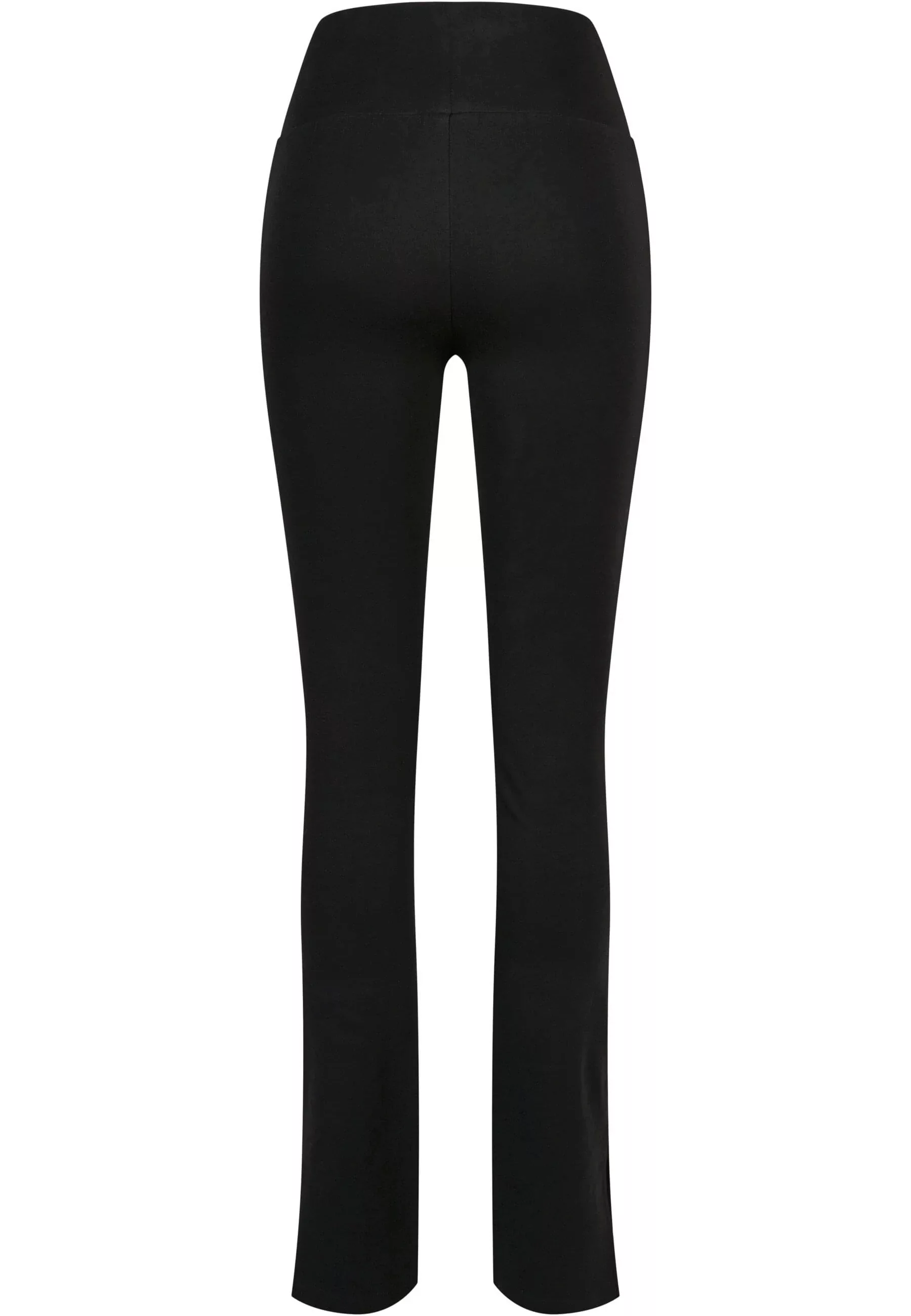 URBAN CLASSICS Leggings "Urban Classics Damen Ladies High Waist Side Slit L günstig online kaufen