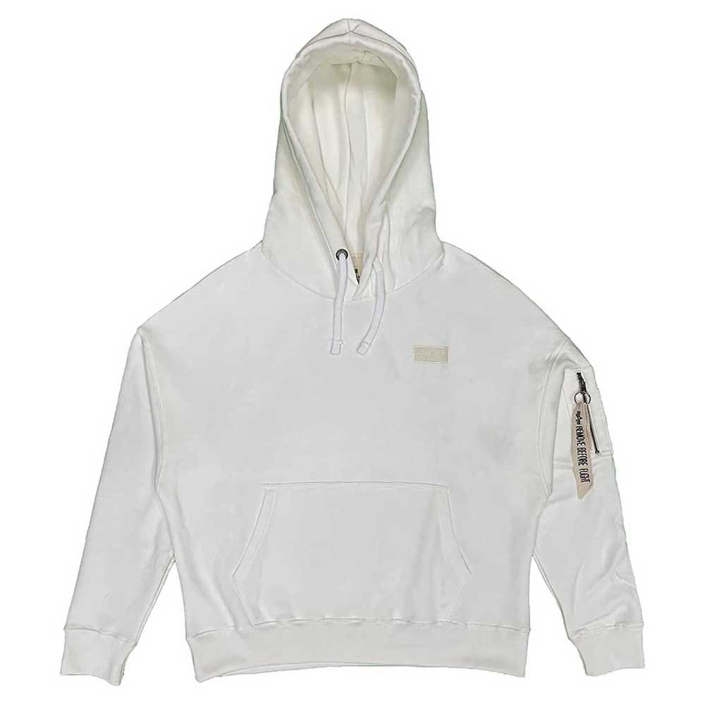 Alpha Industries Organics Oversize Pullover L Organic White günstig online kaufen