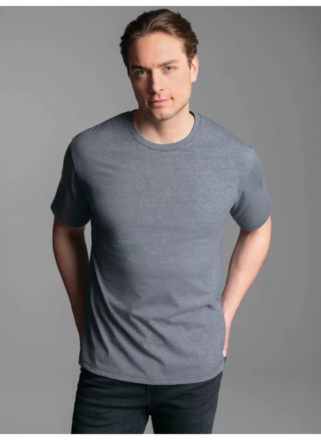 Trigema T-Shirt "TRIGEMA T-Shirt DELUXE Baumwolle", (1 tlg.) günstig online kaufen