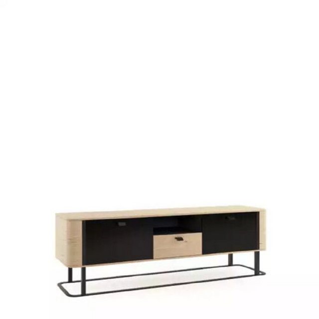 JVmoebel TV-Schrank Modern TV-Schrank Holz Metall 190.6 x 40.2 x 59.6 cm (1 günstig online kaufen