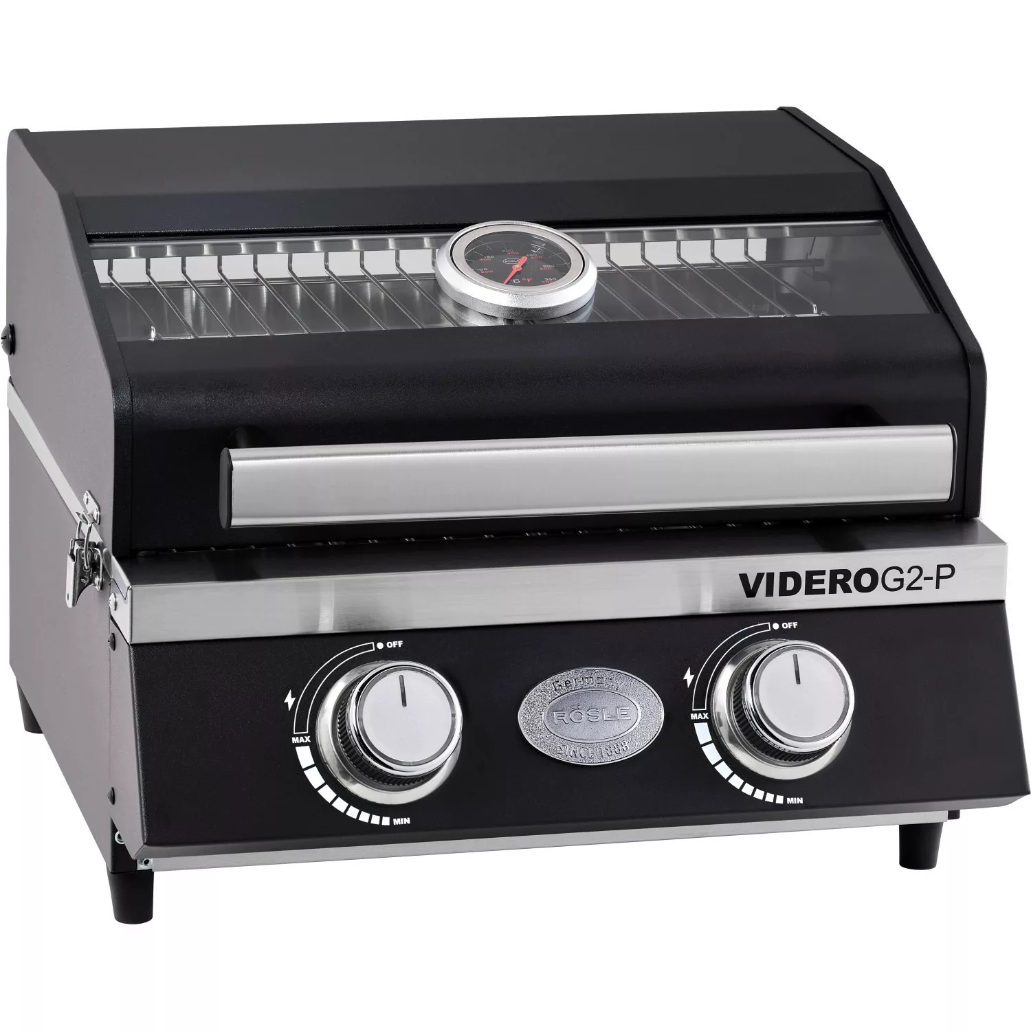 RÖSLE Gasgrill "BBQ-Portable VIDERO G2-P", tragbar, variable Temperatursteu günstig online kaufen