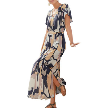Lascana  Kleider Langes Sommerkleid mit kurzen Ärmeln Business Chic günstig online kaufen