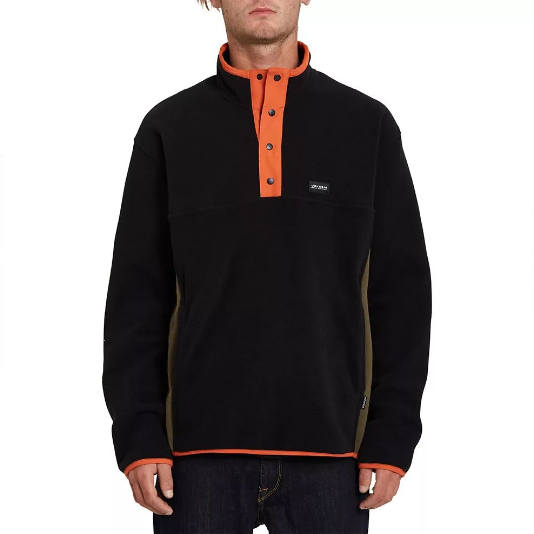 Volcom Error92 Mock Neck Sweatshirt S Black günstig online kaufen
