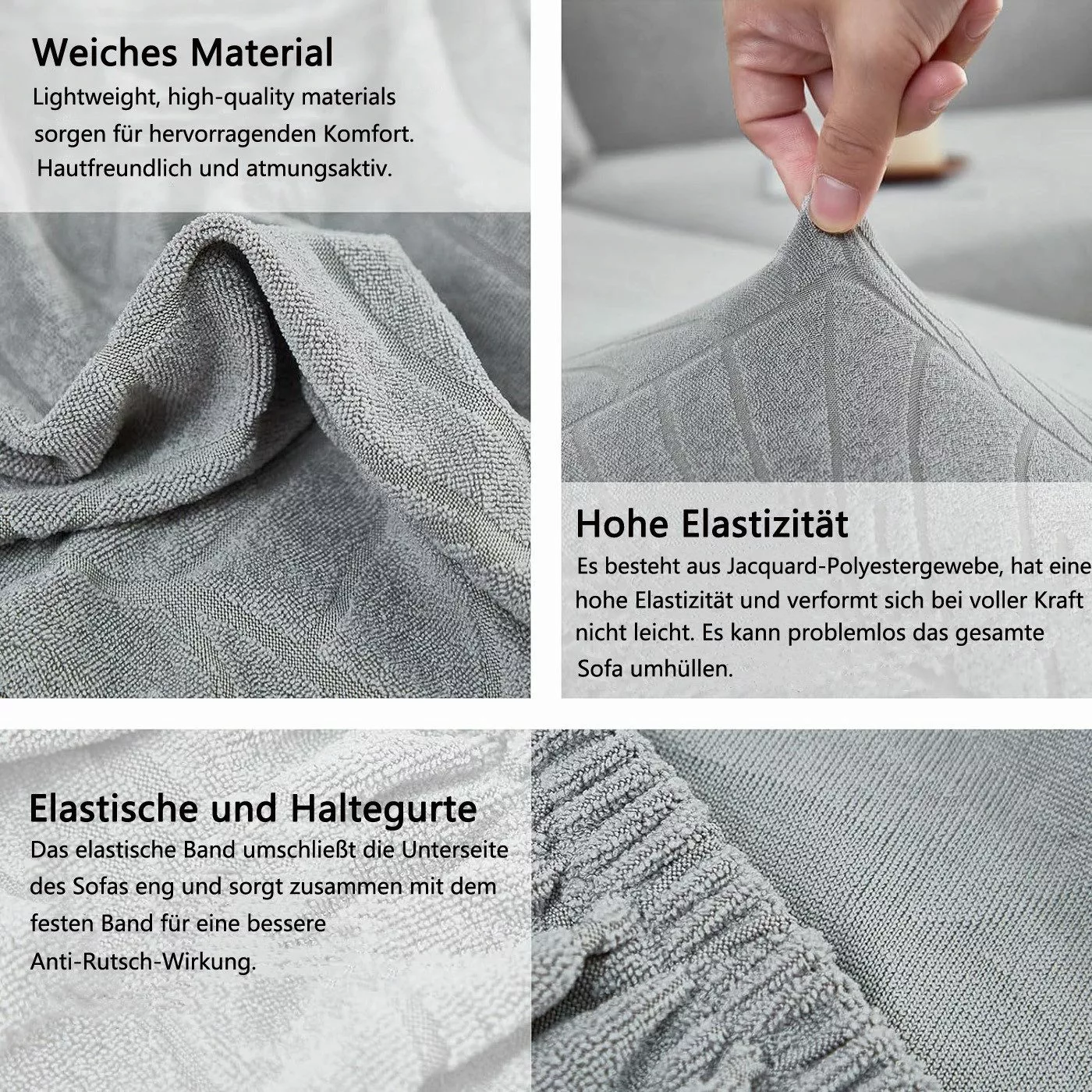 Coonoor Sofabezug Sofaschoner Ecksofa für L günstig online kaufen