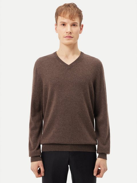 GOBI Cashmere V-Ausschnitt-Pullover Basic Kaschmirpullover mit V-Ausschnitt günstig online kaufen