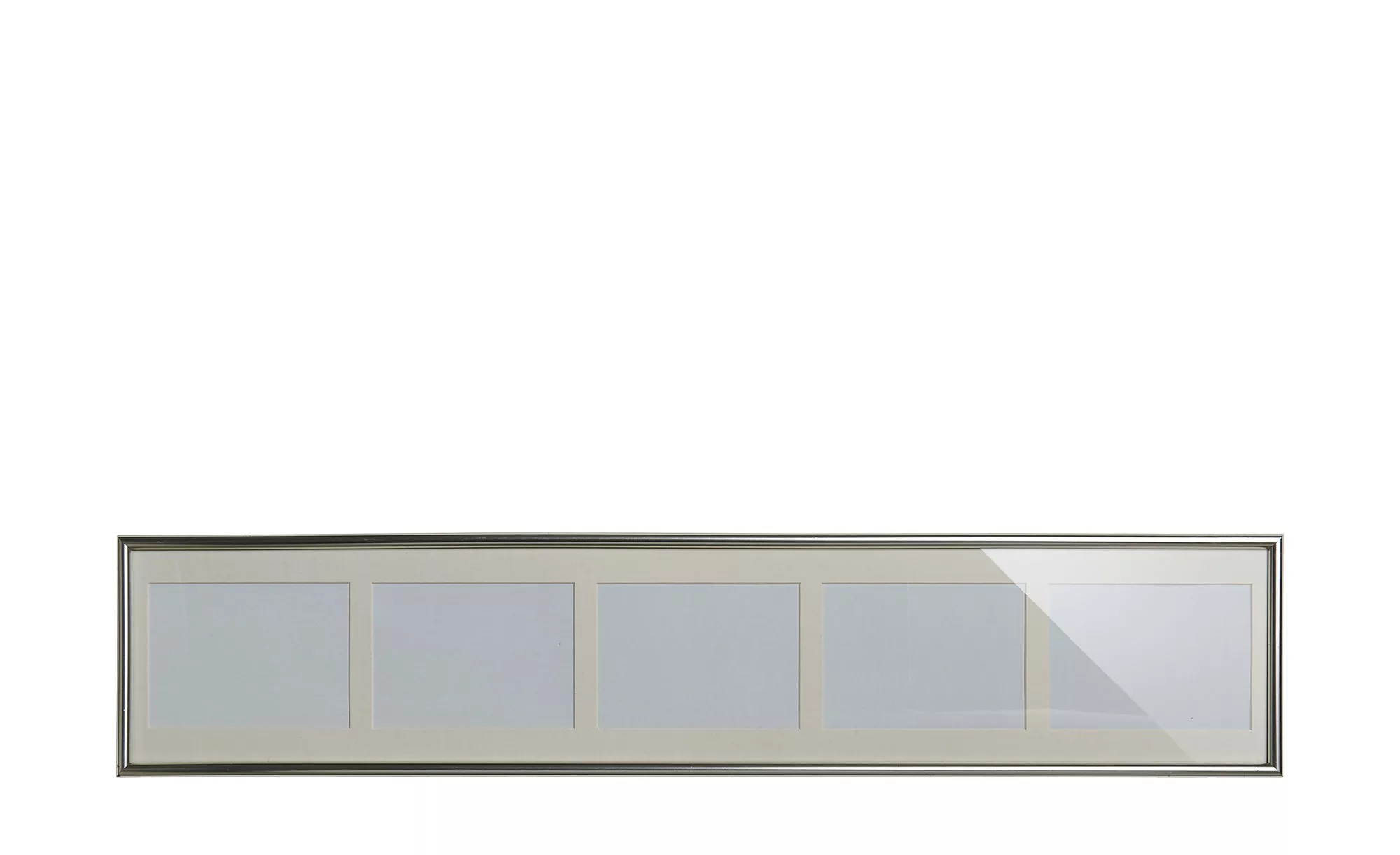 Bilderrahmen Collage 5er - silber - Kunststoff - 20 cm - 100 cm - 2 cm - Sc günstig online kaufen